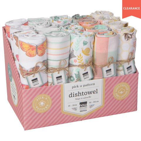 Bees & Butterflies Dishtowel