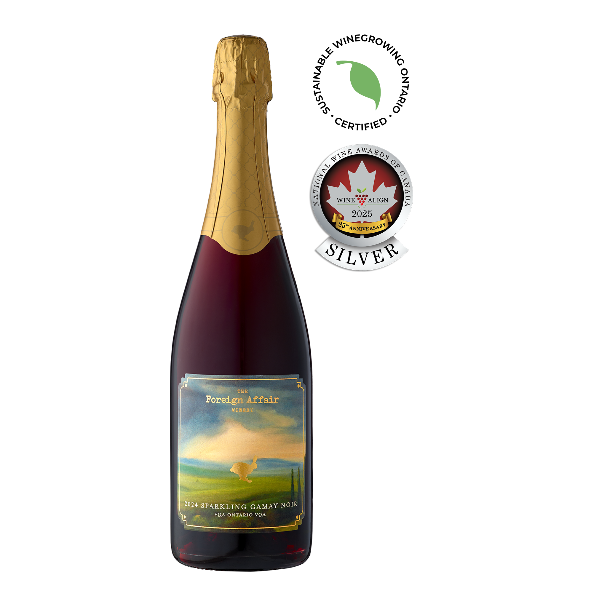 2024 Sparkling Gamay Noir | The Foreign Affair Winery