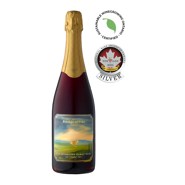 2024 Sparkling Gamay Noir | The Foreign Affair Winery