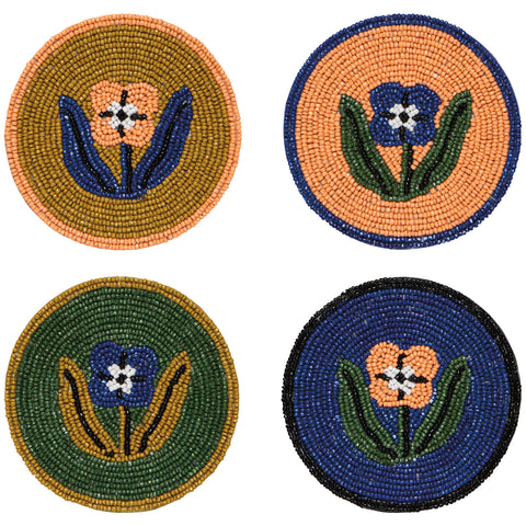 Teppi Beaded Coasters Set