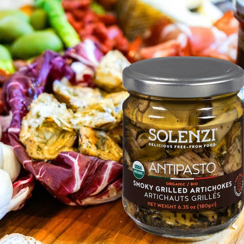 SOLENZI Smoky GRILLED ARTICHOKES Antipasto