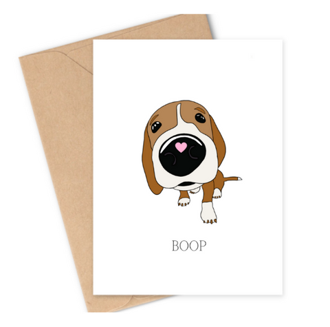 Boop Greeting Card
