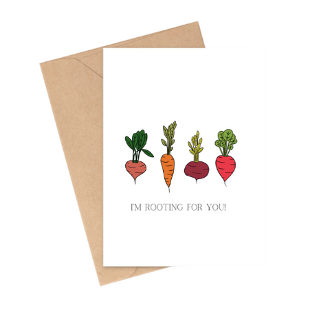 Rooting for you! Greeting Card